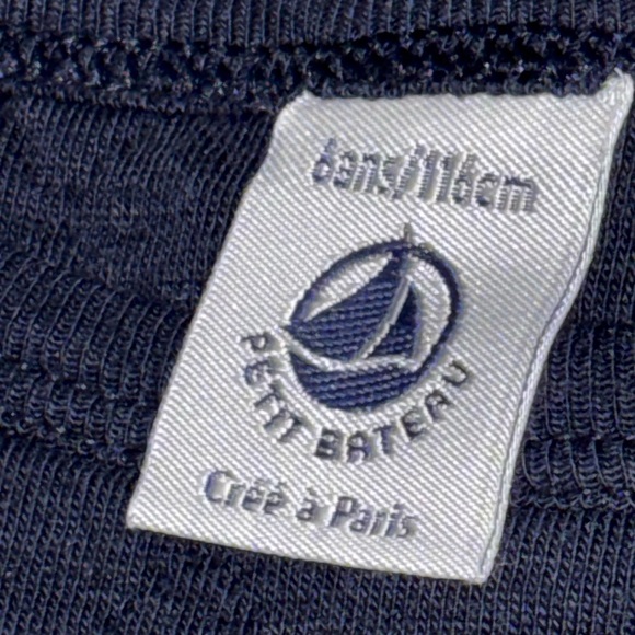 Petit Bateau Quilted Shimmer Dress Size 6 - Picture 4 of 5